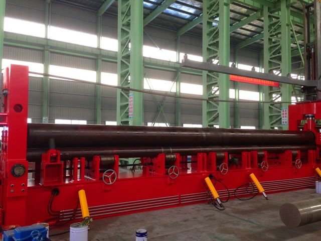 10&times;9500掛車(chē)專用卷板機(jī)